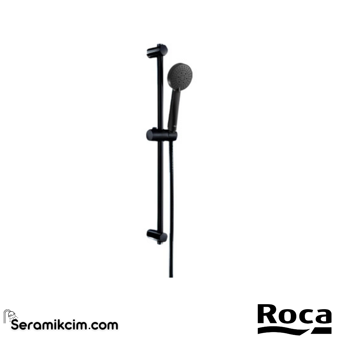 Roca Stella Sürgülü El Duşu Set Mat Siyah A5B2D03NB0 - A5B2D03NB0