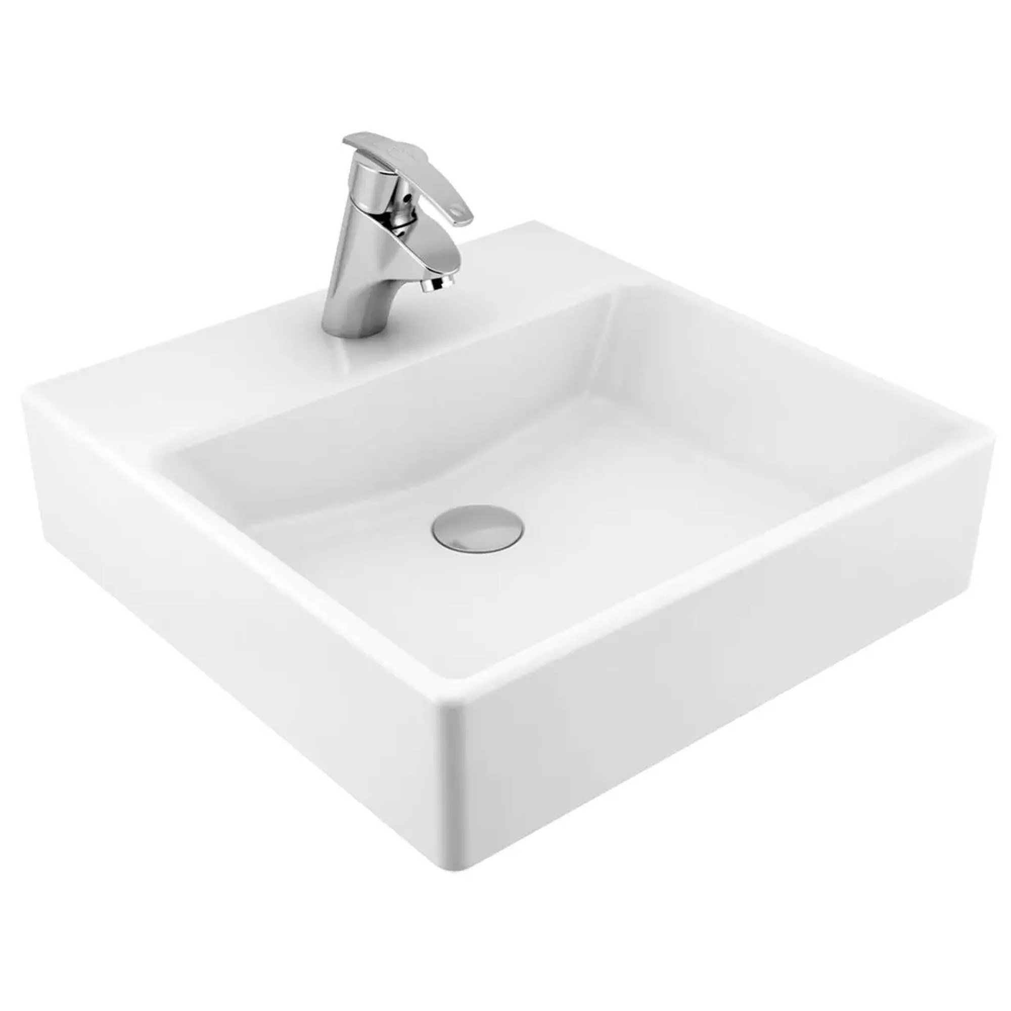 Serel Kare Tezgah Üstü Lavabo (50 x 50 cm) 2042TXS110H