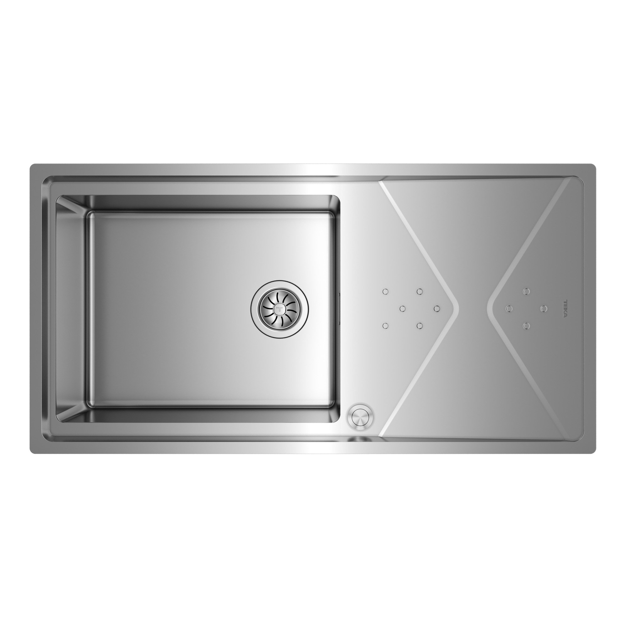 Teka Brooklyn 60 M-XP 1B 1D PLUS Paslanmaz Çelik Eviye 115100023