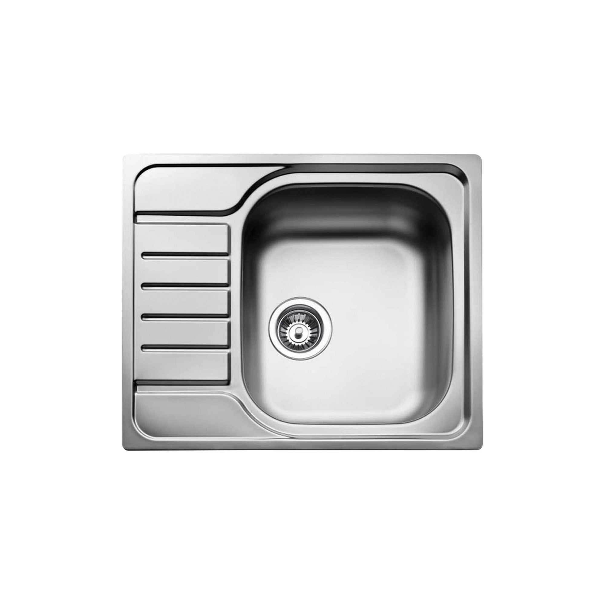 Teka Classic 1B ½ D 580.500 Paslanmaz Çelik Eviye Mat Krom 40133222