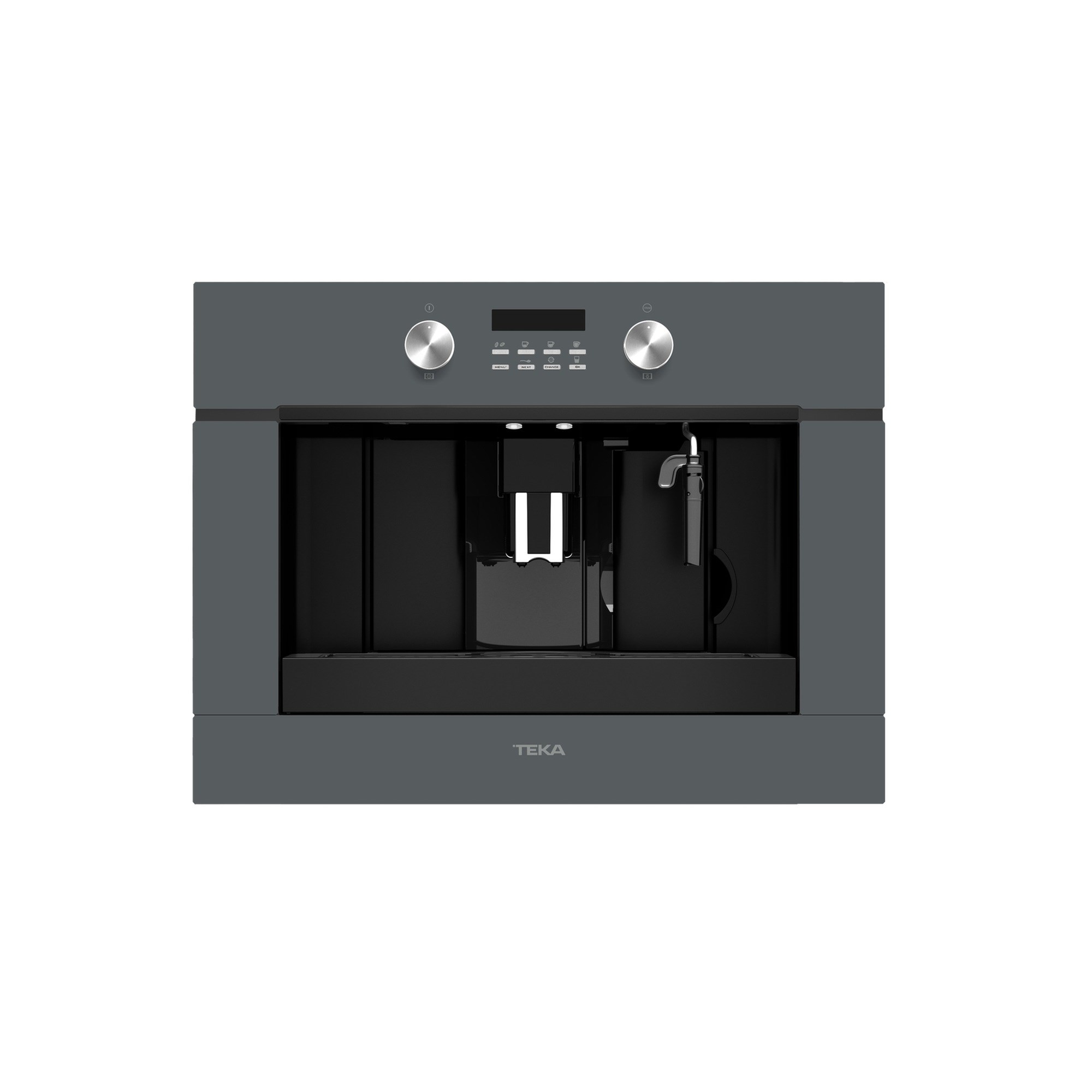 Teka CLC 855 GM Ankastre Kahve Makinesi Gri Cam 111630003