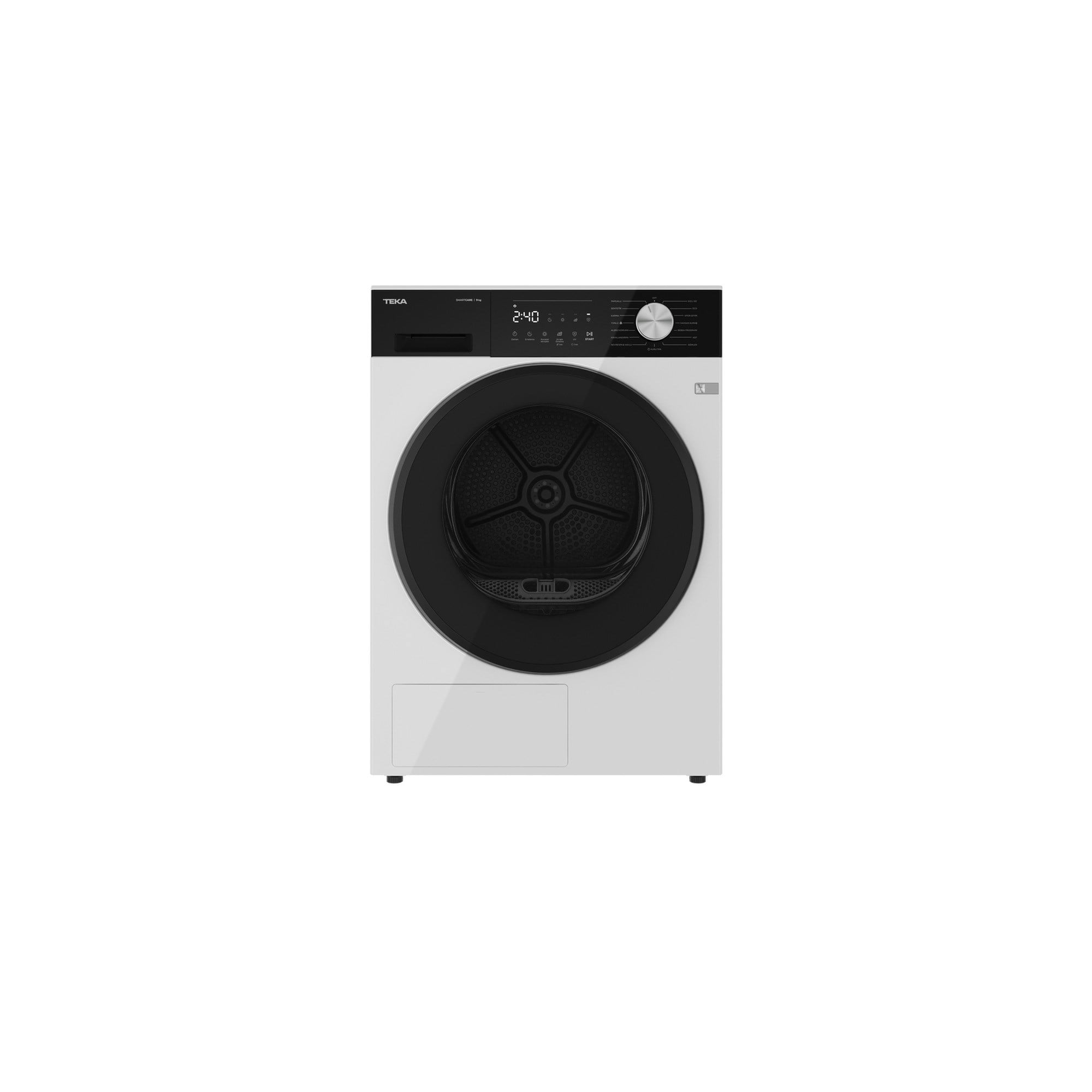 Teka D 209C W TR Isı Pompalı Kurutma Makinesi Beyaz 114080006
