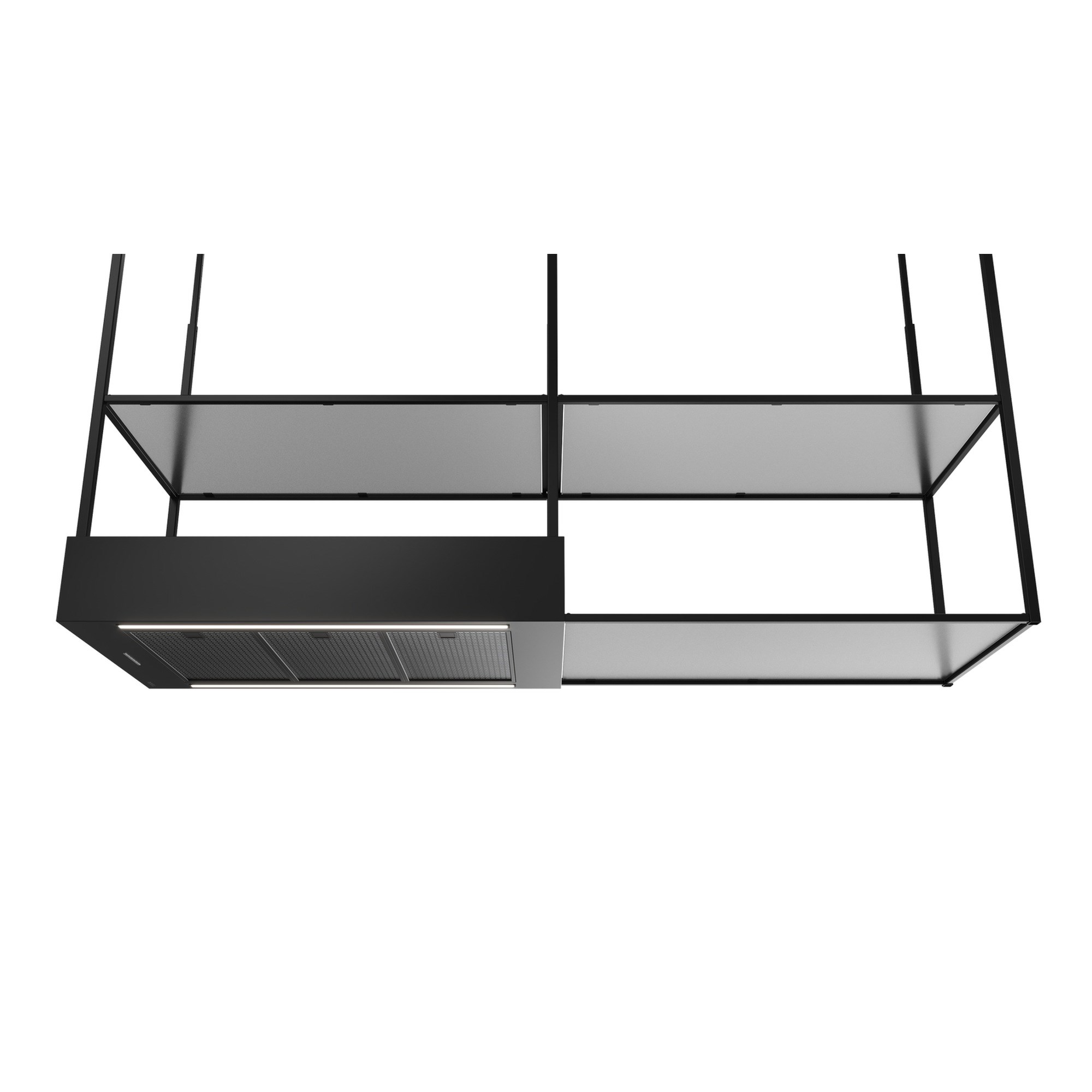 Teka DIH 96850 TCS BK 110 cm Ada Tipi Davlumbaz Siyah 112910005