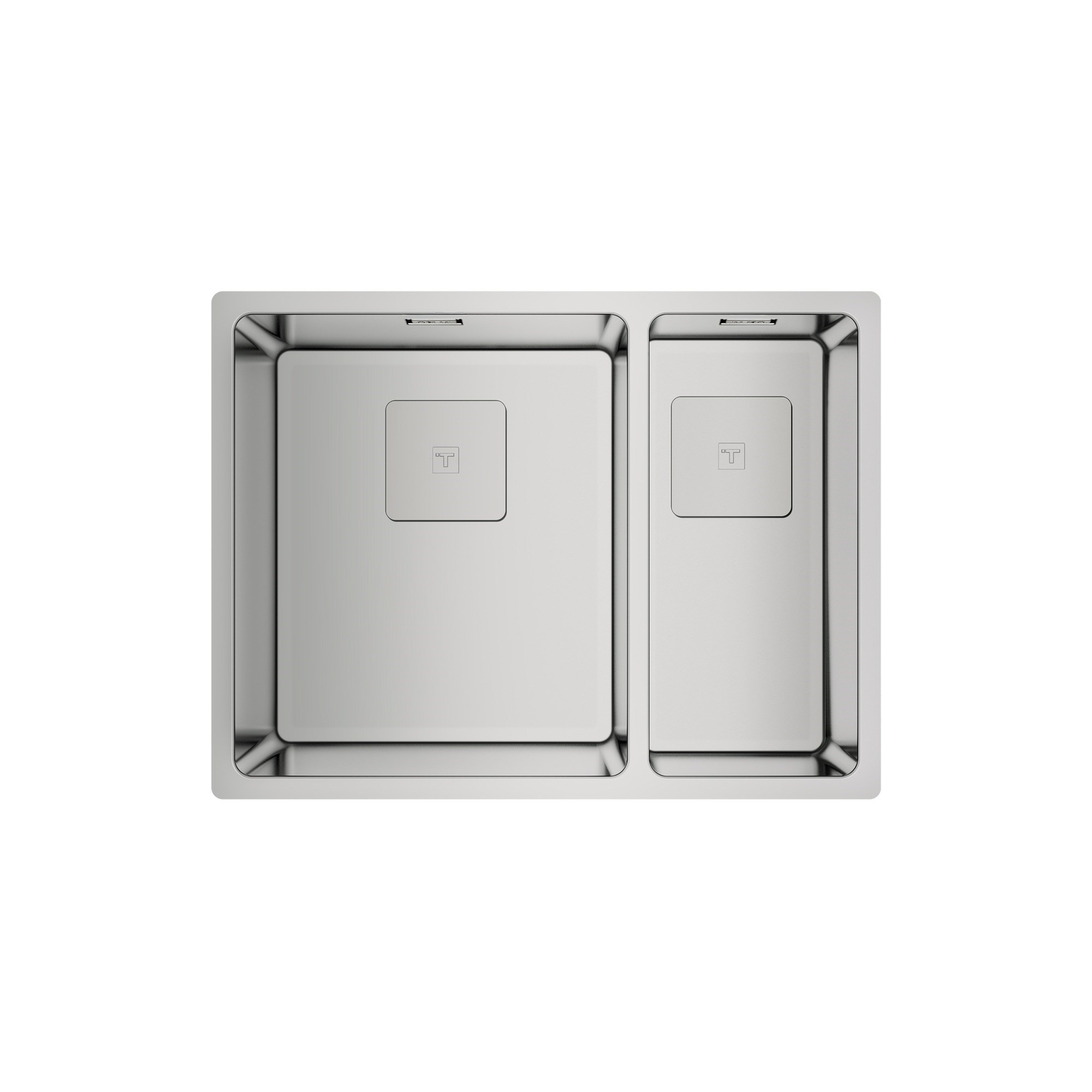 Teka FlexLinea RS15 2B 580 Çift Hazneli Tezgahaltı Paslanmaz Çelik Eviye 115030010