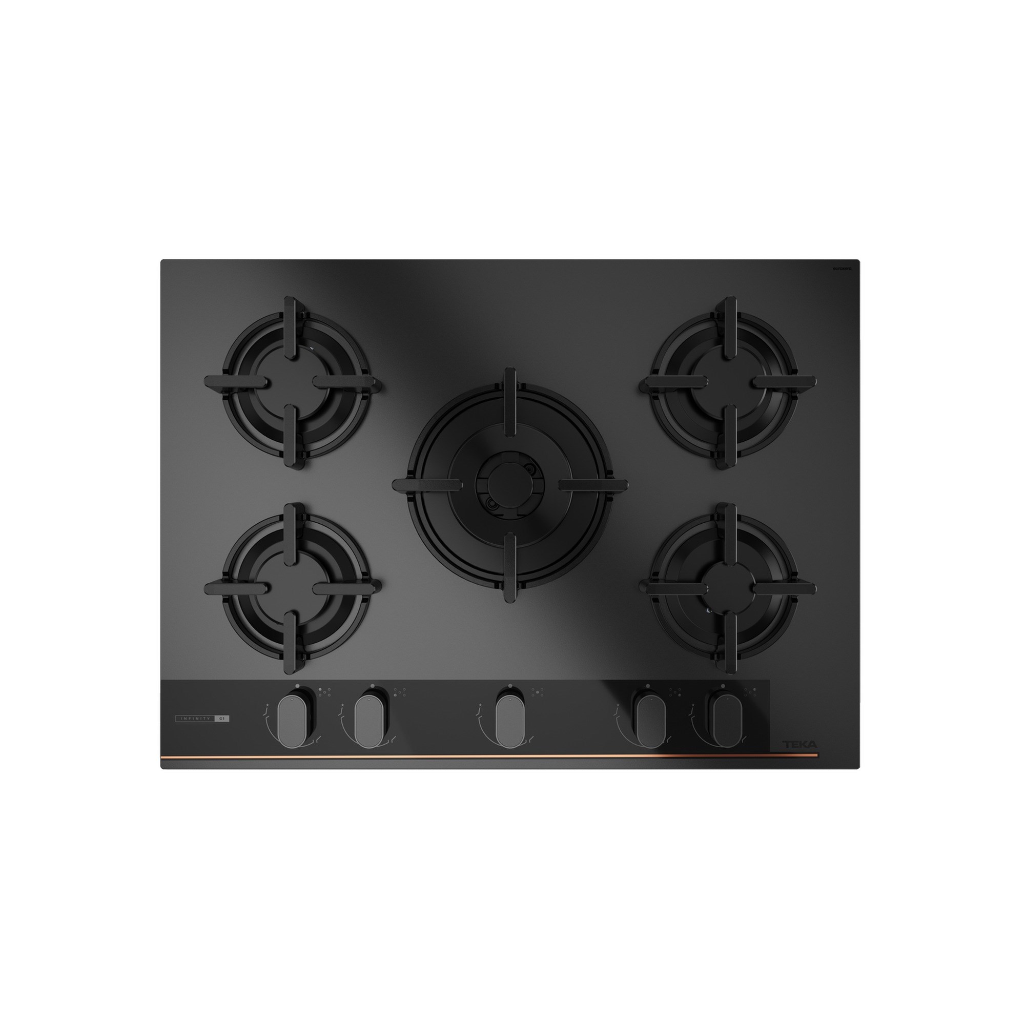 Teka GBC 75-G1 GB 70 cm Gazlı Ocak Mat Siyah 112570210