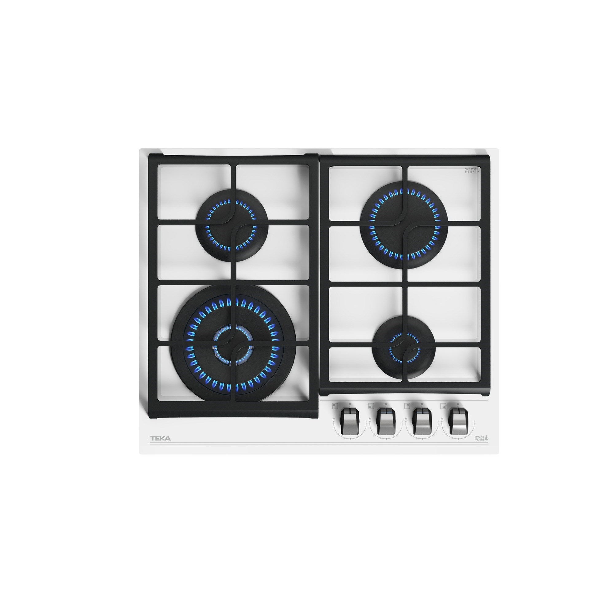 Teka GZC 64320 XB 60 cm Gazlı Ocak Beyaz 112570168