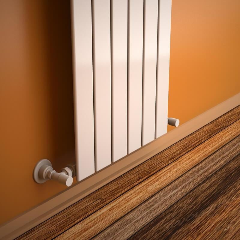 Tip 10V Dekoratif Radyatör 1600x440 Beyaz