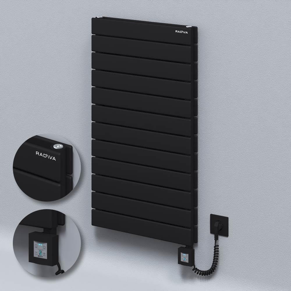 Tip 20H Elektrikli Çelik Dekoratif Radyatör 1180x600 Beyaz (On/Off Düğmeli) 1200W
