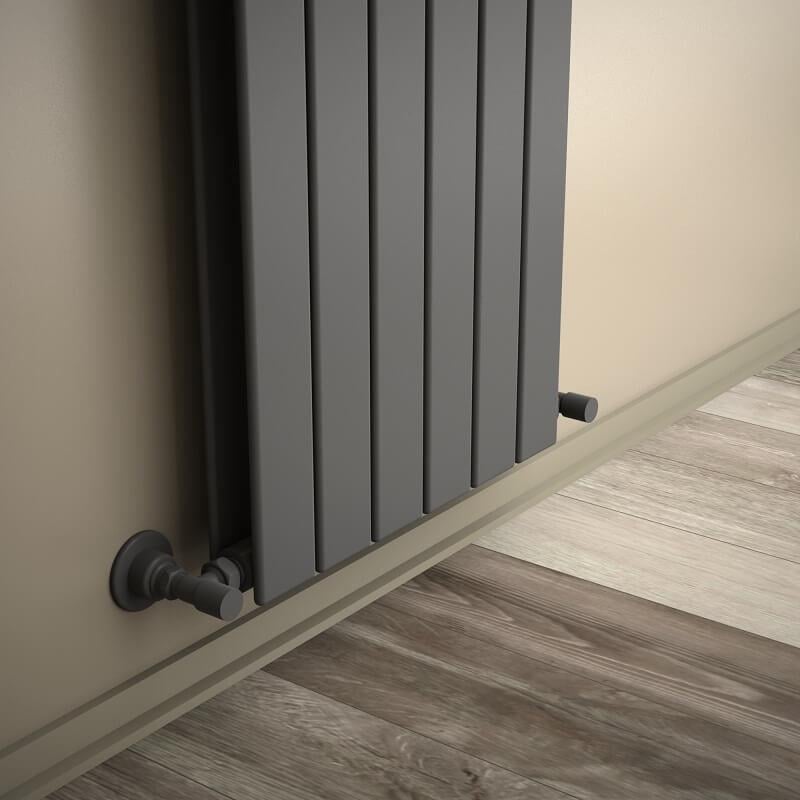 Tip 20V Dekoratif Radyatör 2000x440 Antrasit
