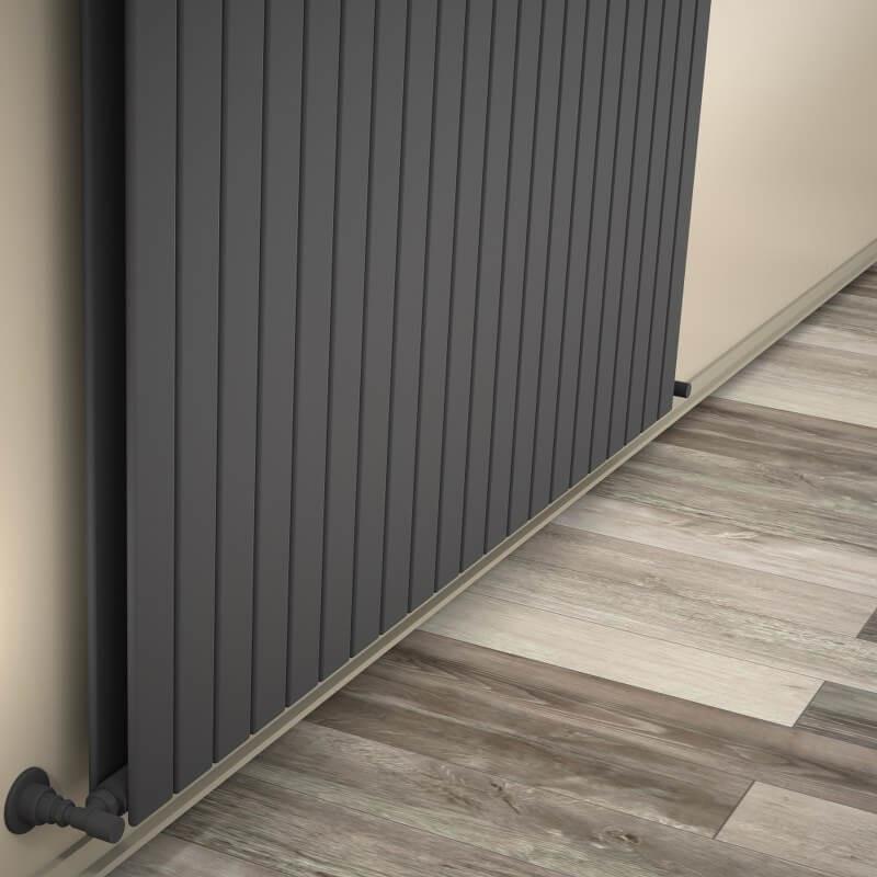 Tip 20V Dekoratif Radyatör 400x1550 Antrasit