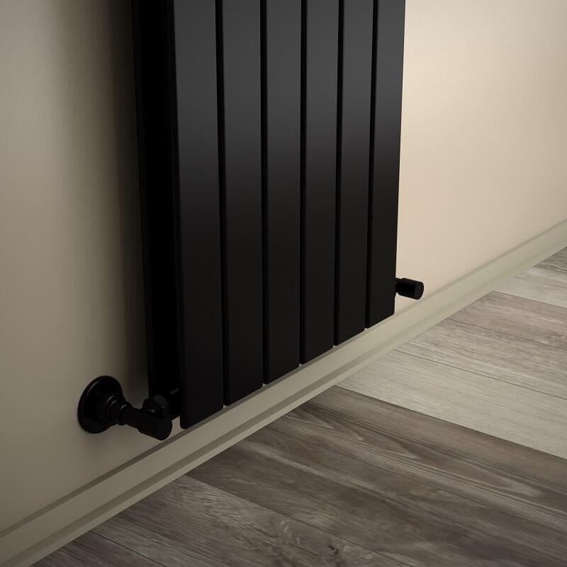 Tip 20V Dekoratif Radyatör 900x440 Mat Siyah