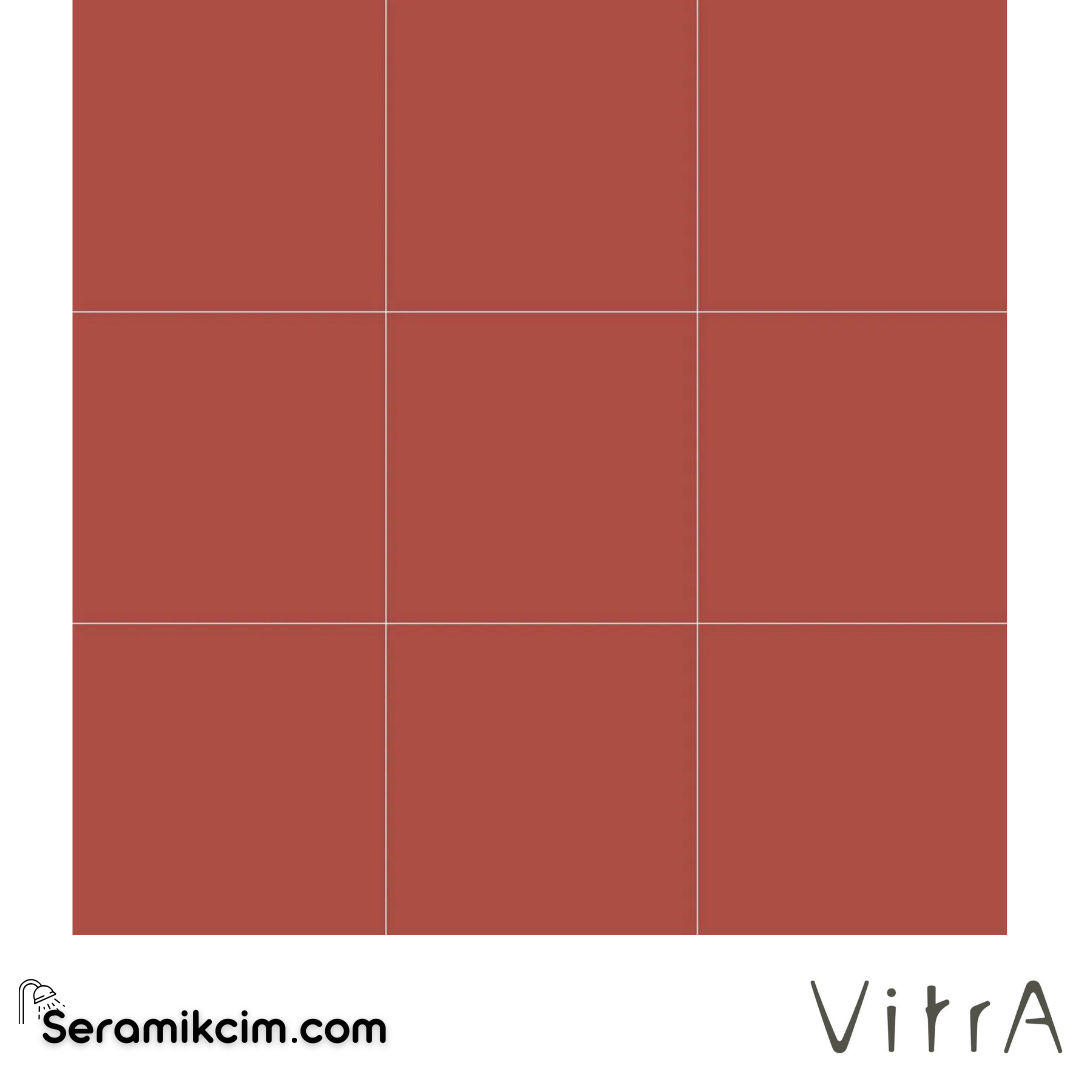 VitrA 10X10 Ral 3016 Mercan Mat (Nn) Nr K95333180001VTE0 - K95333180001VTE0