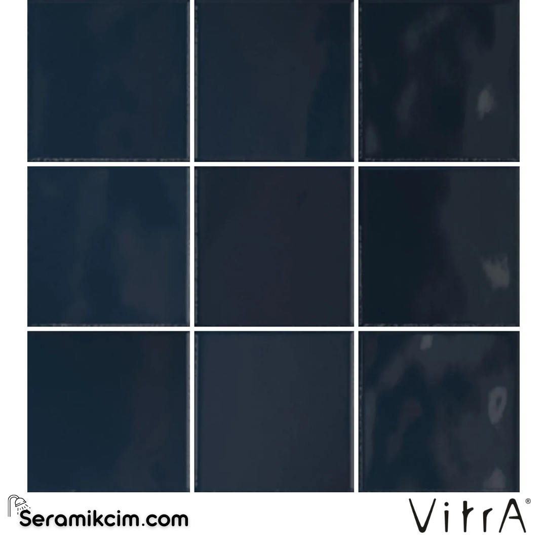 Vitra 10X10 RetroMix Safir Mavi Parlak K94842480001VTE0 - K94842480001VTE0