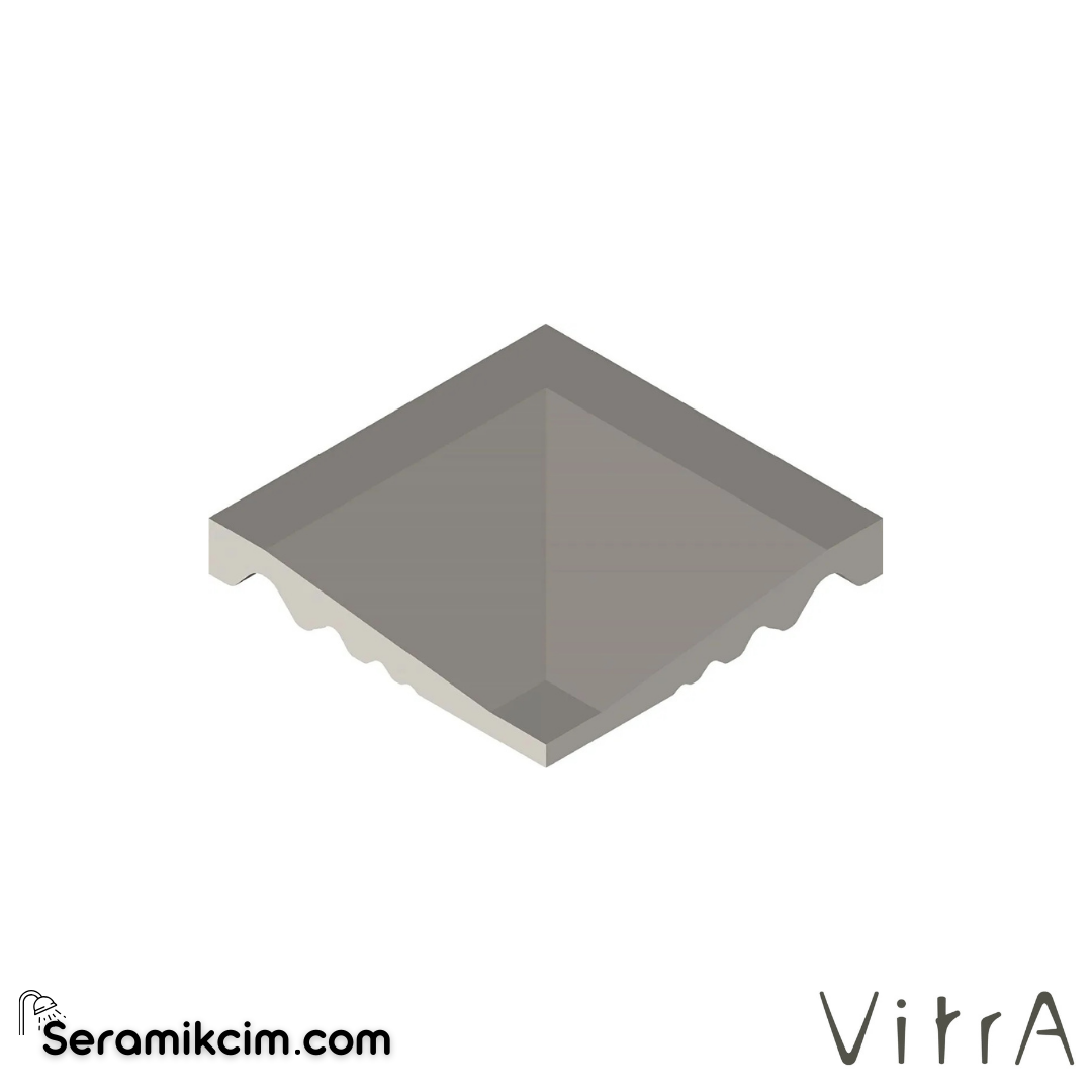 VitrA 10X10 Uni Gri Dupık Mat Nr K88203500001VTE0 - K88203500001VTE0