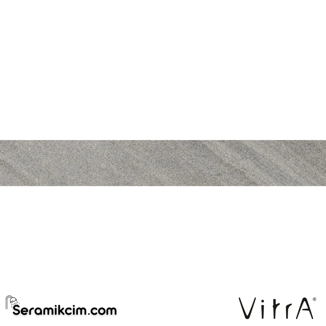 VitrA 10X80 Cardostone Gri Mat R10A Boyalı Süpürgelik  7R K947395R0001VTET - K947395R0001VTET