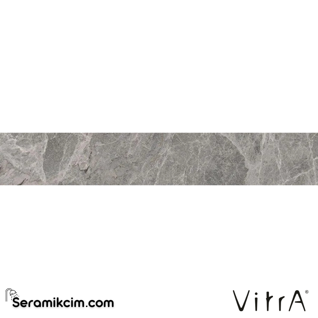 VitrA 10X80 Marmostone Koyu Gri Mat R10B Boyalı Süpürgelik 7R K950653R0001VTET - K950653R0001VTET