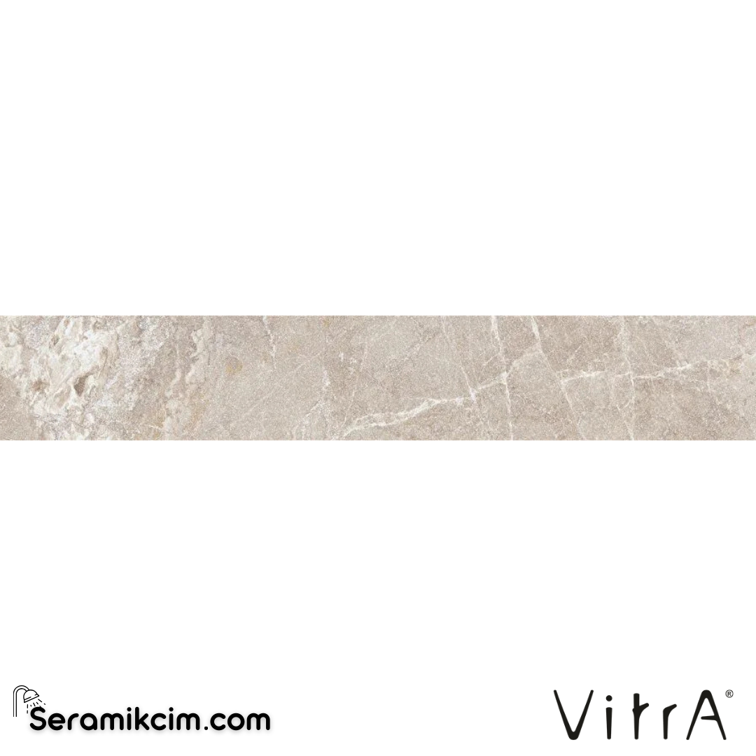VitrA 10X80 Marmostone Vizon Mat R10B Boyalı Süpürgelik 7R K950654R0001VTET - K950654R0001VTET