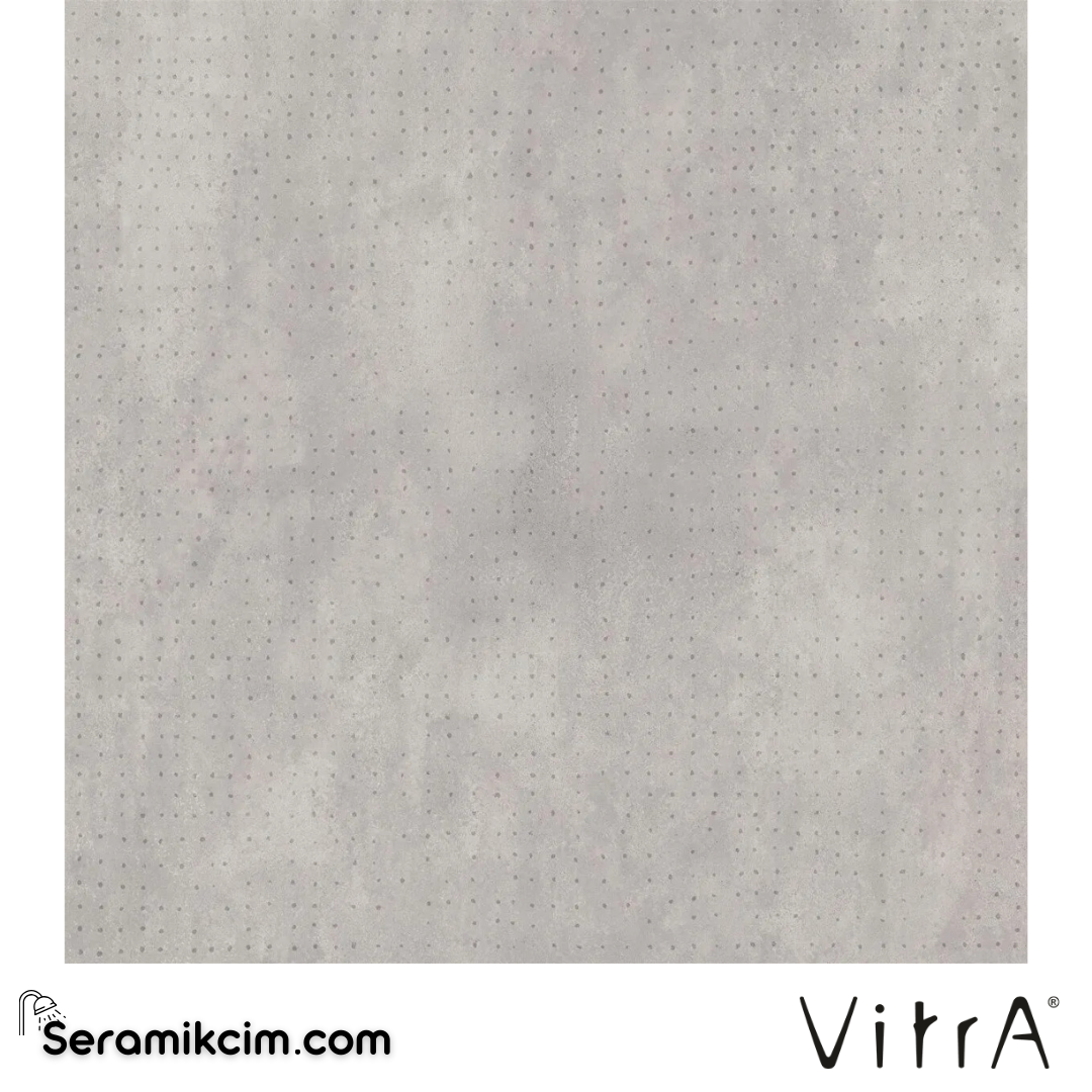 VitrA 120X120 Cemental Gri Nokta Dekor R10B 7R K953519R0001VTS0 - K953519R0001VTS0