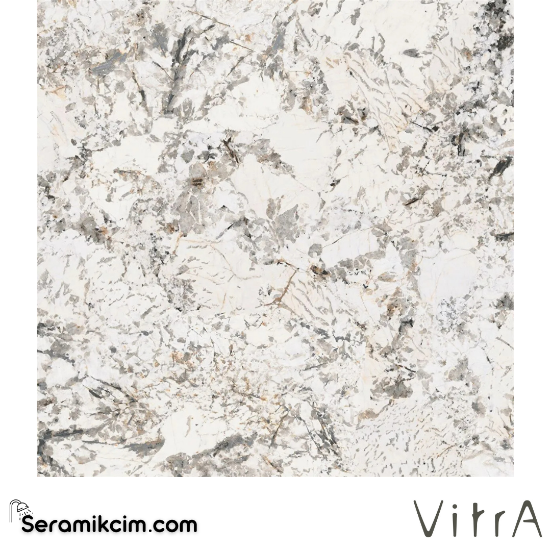 VitrA 120X120 Marbleart Alaska Krem 7Flpr K954849FLPR1VTS0 - K954849FLPR1VTS0