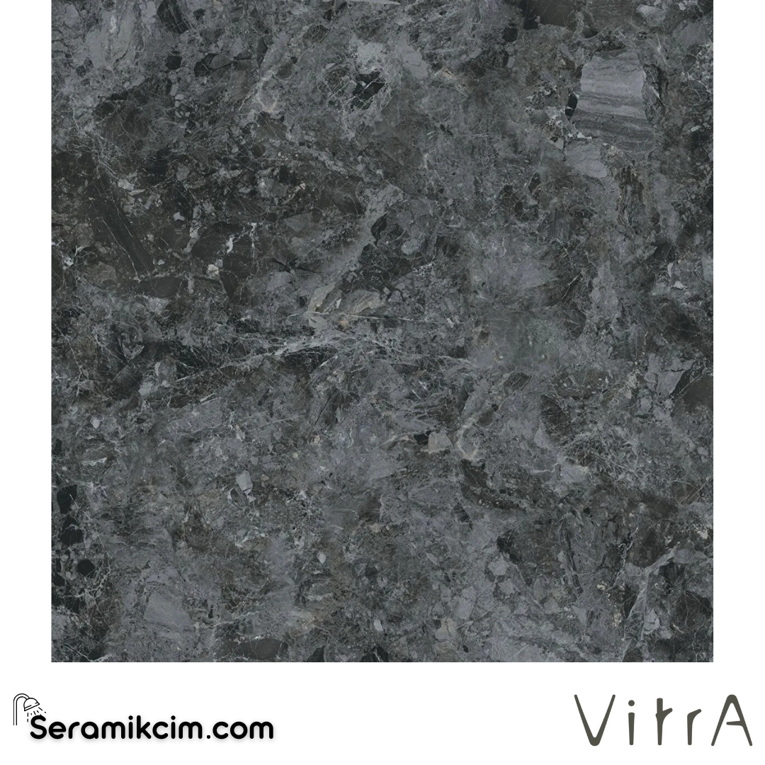 VitrA 120X120 Marbleart Nera Siyah 7Flpr K954842FLPR1VTS0 - K954842FLPR1VTS0