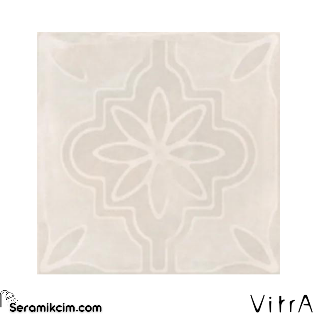 Vitra 15X15 Betonx Krem Dek Mat R10B