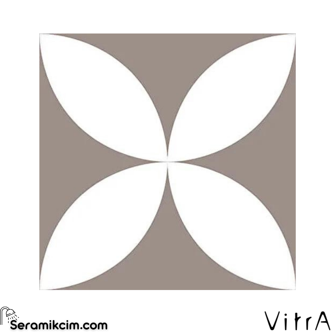 Vitra 15X15 RetroMix Sıcak Daire Neg. L Ptv+36