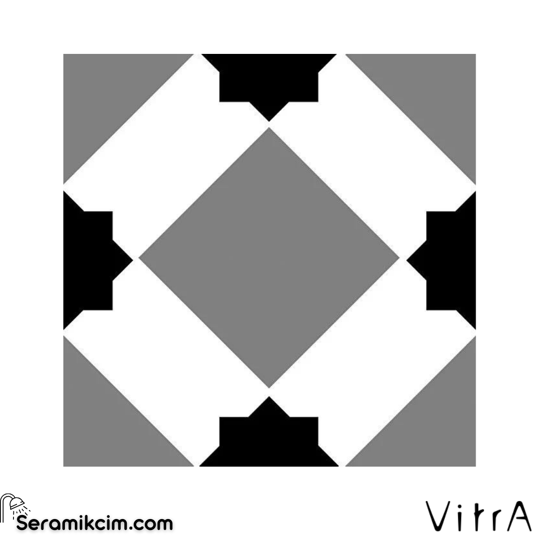 Vitra 15X15 RetroMix Soğuk Yıldız L Ptv+36 Nr