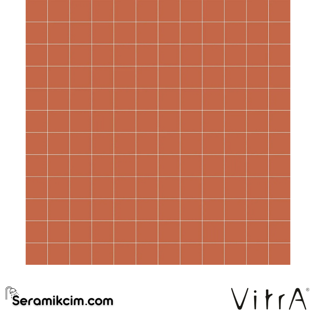 Vitra 2.5X2.5 Mode Terra Rossa Mat Shld K9484028S001VTE0 - K9484028S001VTE0