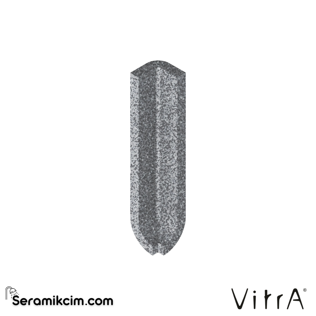 VitrA 2X10 Dotti Dark Grey I.Crn Sıt-In 6Mm Ik210 K82031100001VTE0 - K82031100001VTE0