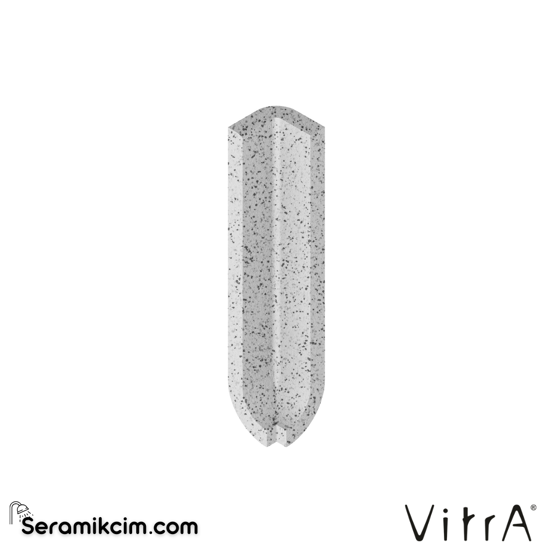 VitrA 2X10 Dotti Light Grey I.Crn Sıt-In 8Mm K76293000001VTE0 - K76293000001VTE0