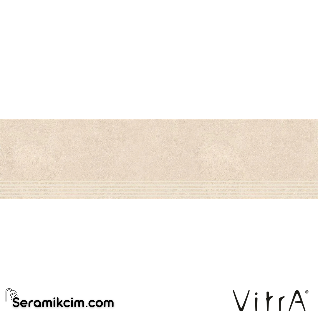 VitrA 30X120 Newcon Krem Basamak Mat R10A  7R K946501R0001VTET - K946501R0001VTET