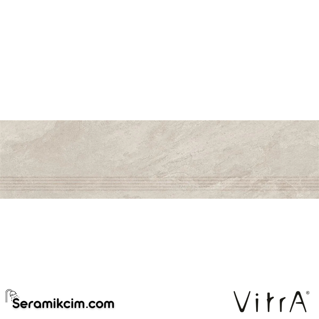 VitrA 30X120 Quarstone Bej Basamak R10B 7R K951930R0001VTET - K951930R0001VTET