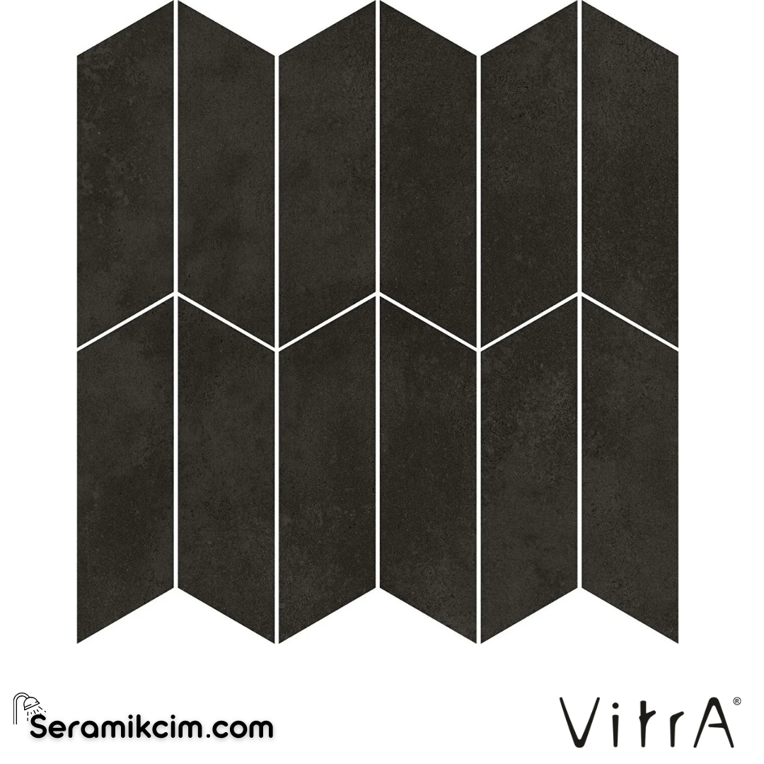 VitrA 30X30 Cemental Siyah Ksmbrd R10B 7R K9530858R001VTE0 - K9530858R001VTE0