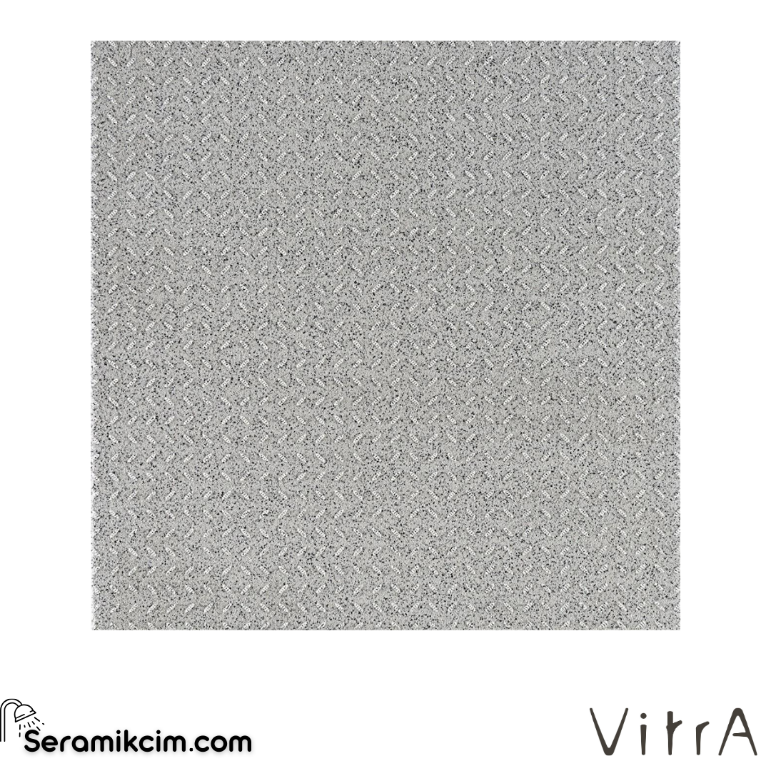 Vitra 30X30 Dotti Corund Açık Gri Mat R11B Nr
