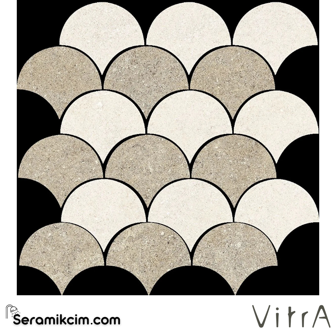 VitrA 30X30 Noblestone Sıcak P.KsmDekor R10B 7R K9531098R001VTE0 - K9531098R001VTE0