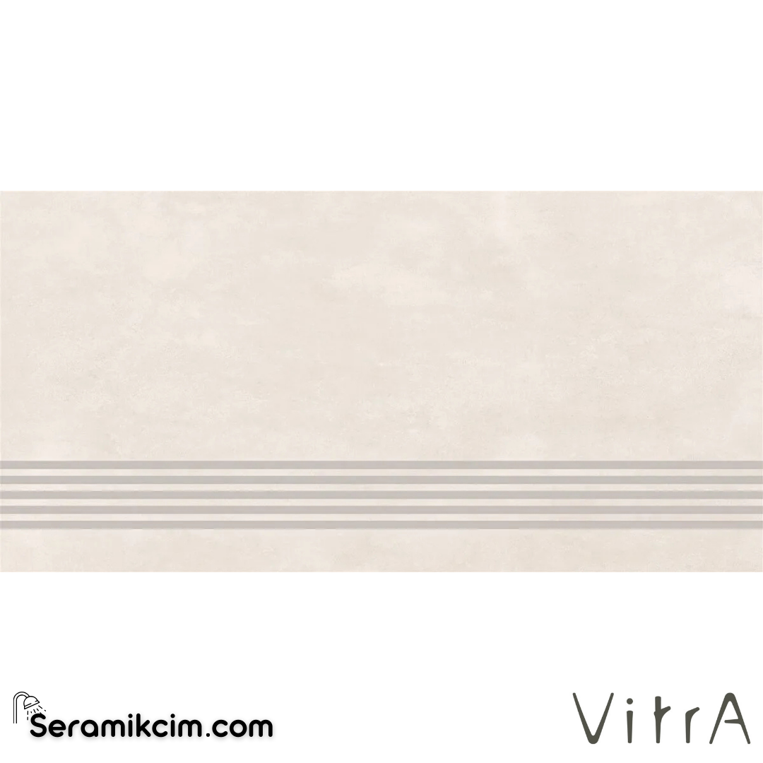 VitrA 30X60 Cemental Açık Kil Basamak R10B 7R K953068R0001VTE0 - K953068R0001VTE0