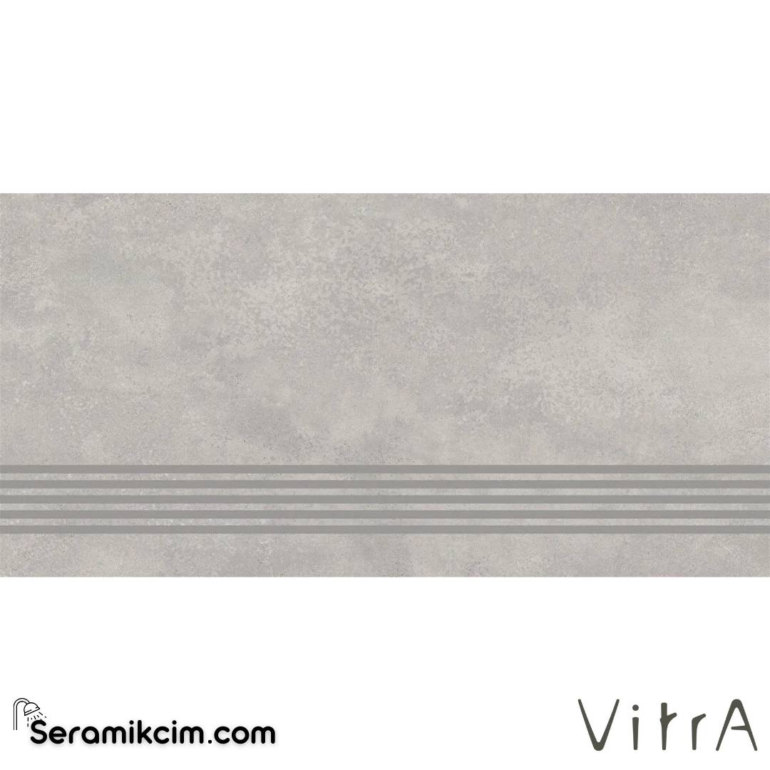VitrA 30X60 Cemental Gri Basamak R10B 7R K953063R0001VTE0 - K953063R0001VTE0