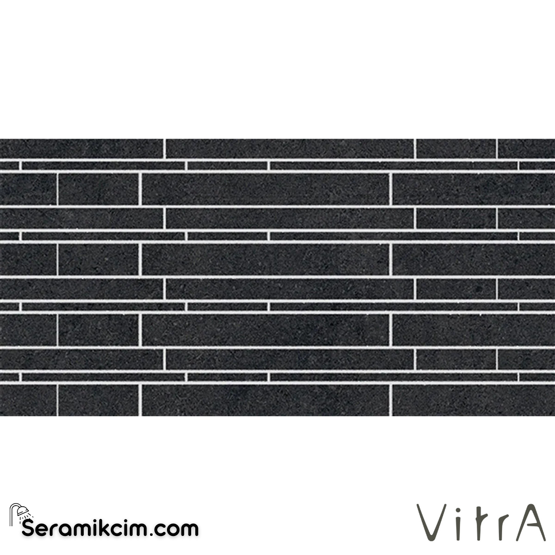 Vitra 30X60 Newcon Kombi Mozaik Antrasit Mat R10B 7R K9464618R001VTE0 - K9464618R001VTE0