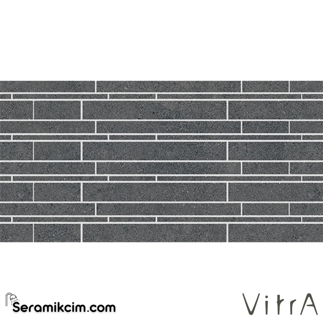 Vitra 30X60 Newcon Kombi Mozaik Koyu Gri Mat R10B 7R K9464588R001VTE0 - K9464588R001VTE0