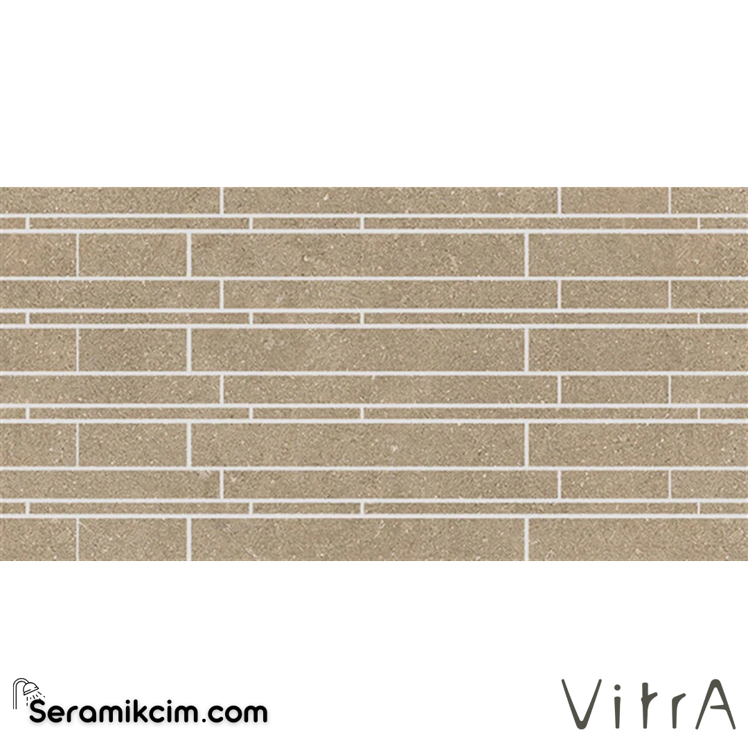 Vitra 30X60 Newcon Kombi Mozaik Taupe Mat R10B 7R K9464598R001VTE0 - K9464598R001VTE0
