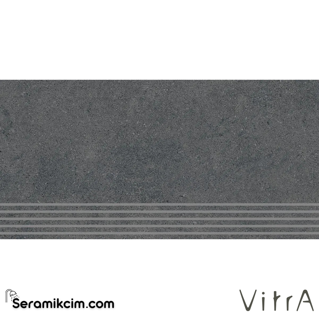 VitrA 30X60 Newcon Koyu Gri Basamak Mat R10A 7R K946186R0001VTE0 - K946186R0001VTE0