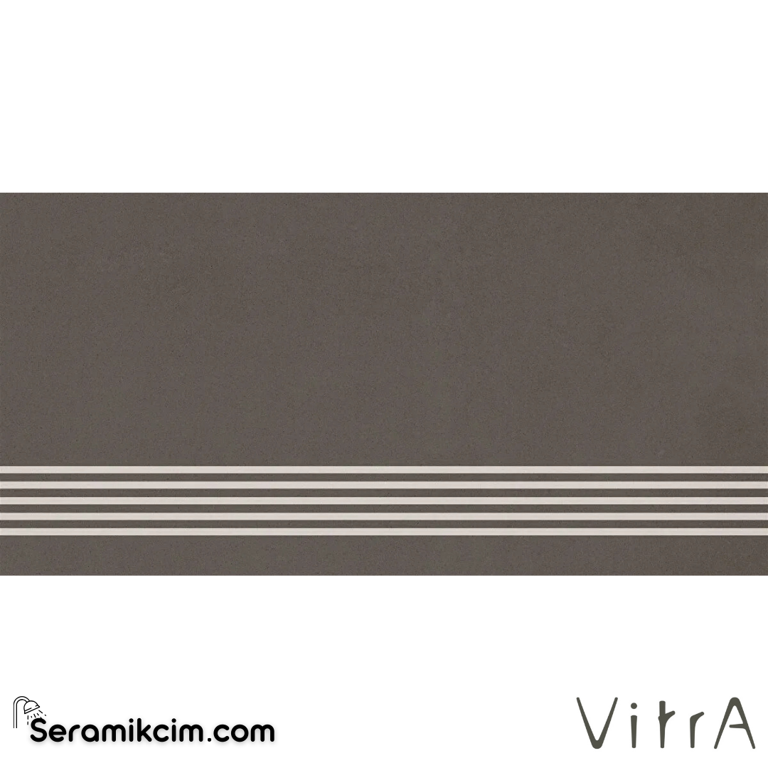 VitrA 30X60 Sense Grej Basamak Mat R10B 7R K951465R0001VTE0 - K951465R0001VTE0