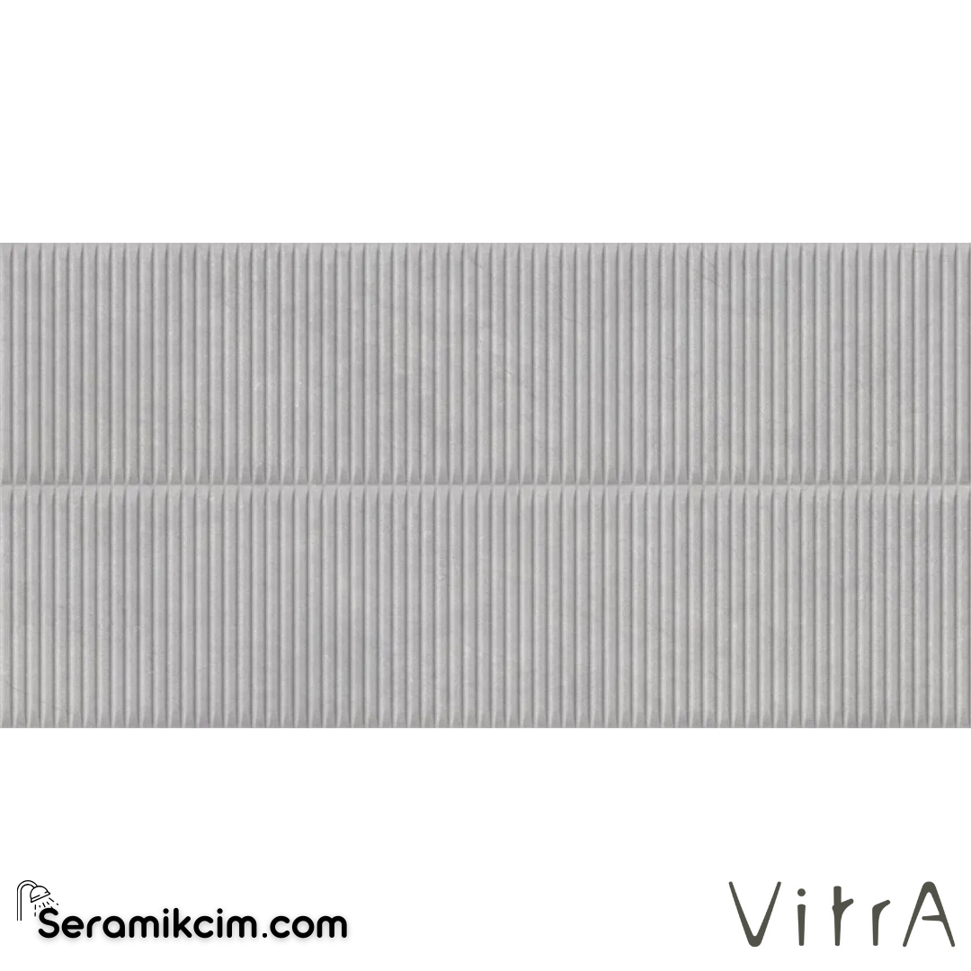 VitrA 30X60D Set7.0 Açık Gri Lıne Dec Mat 7.5Mmnr K95318900001VTET - K95318900001VTET