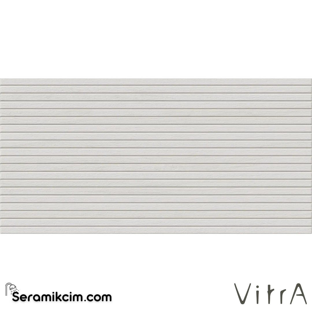 VitrA 30X60D Set7.0 Beyaz Wood Dec Mat 7.5Mmnr K95319200001VTET - K95319200001VTET