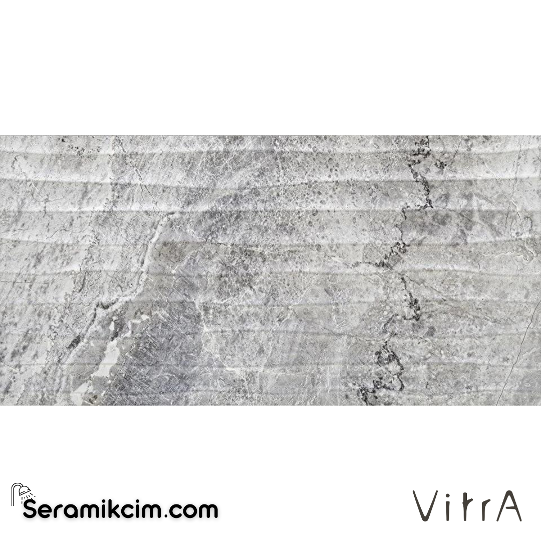 Vitra 30X60D Versus Wave Dek Gri Parlak Nr - K94129100001VTE0
