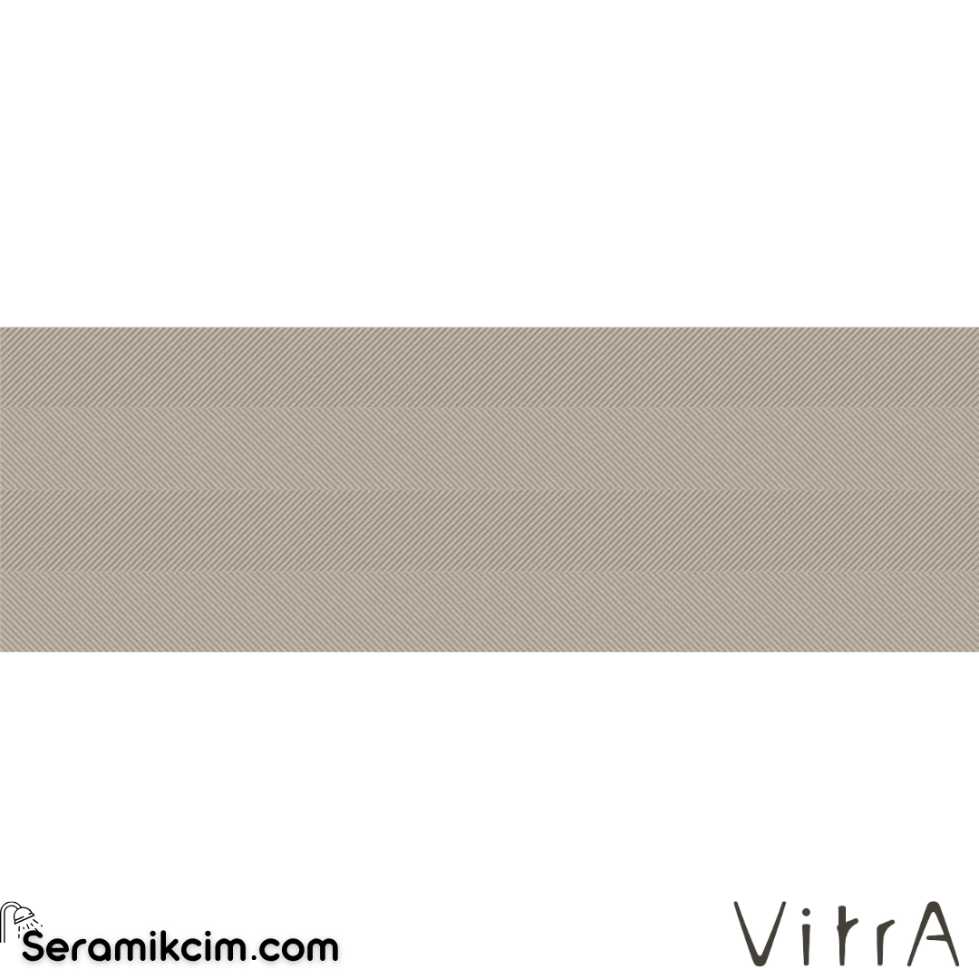 Vitra 30X90 Mode Açık Kil Bej Dekor Mat Shld 8R K948414BSR01VTE0