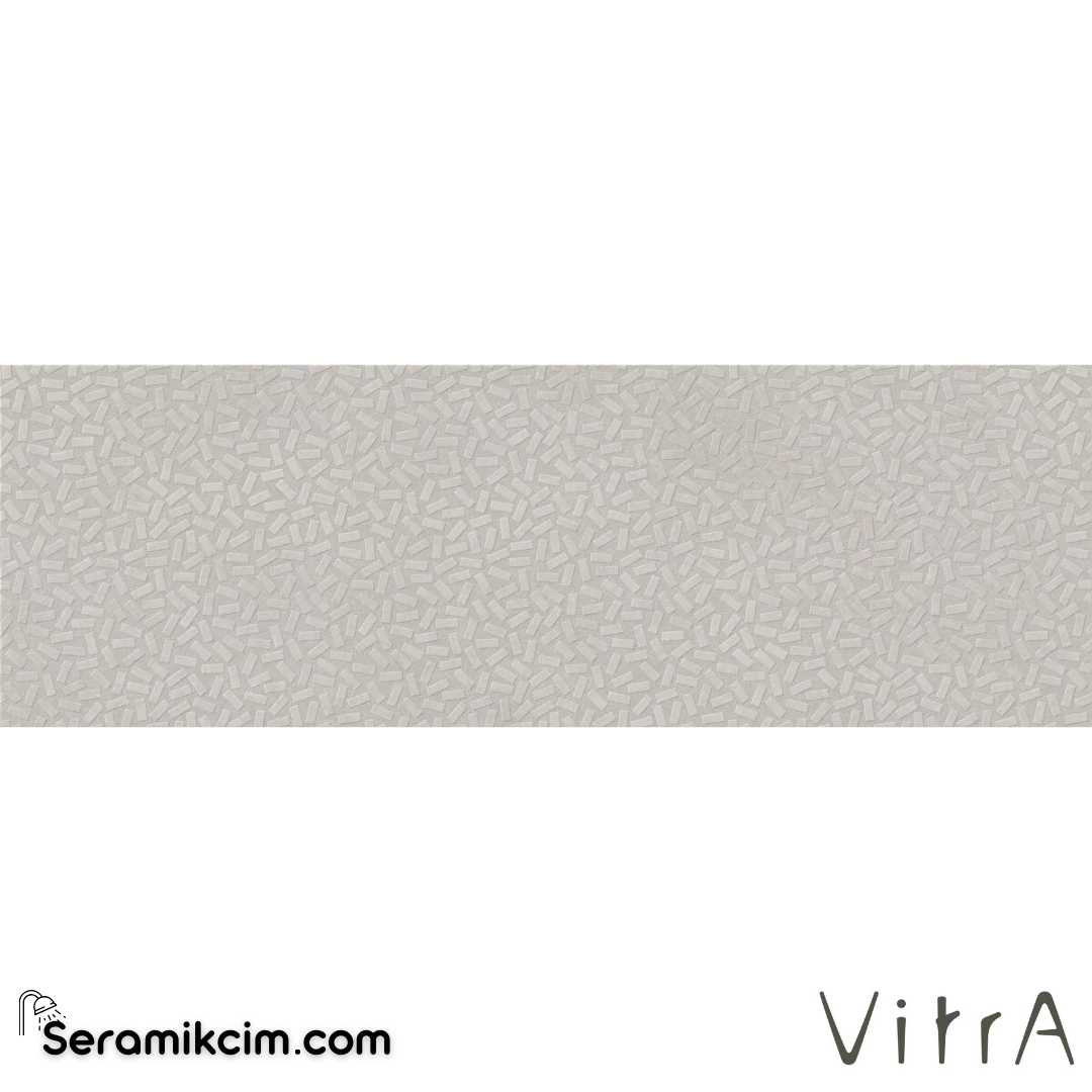 VitrA 40X120D Set7.0 Açık Gri Mix Dec Mat 8R K953246R0001VTET - K953246R0001VTET