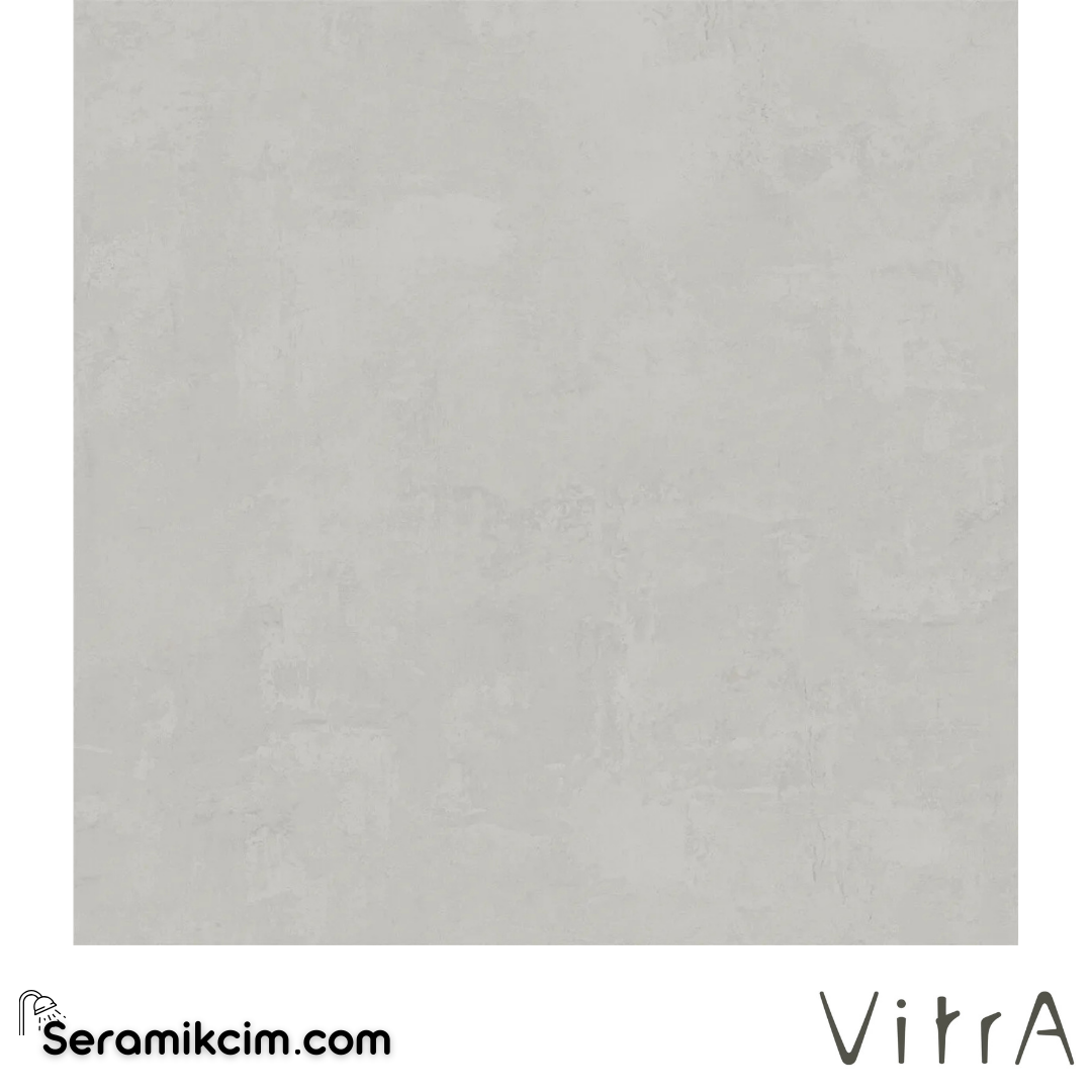 VitrA 45X45 Cementart Gümüş Gri R10B 8Mm Nr K95752700001VTET - K95752700001VTET