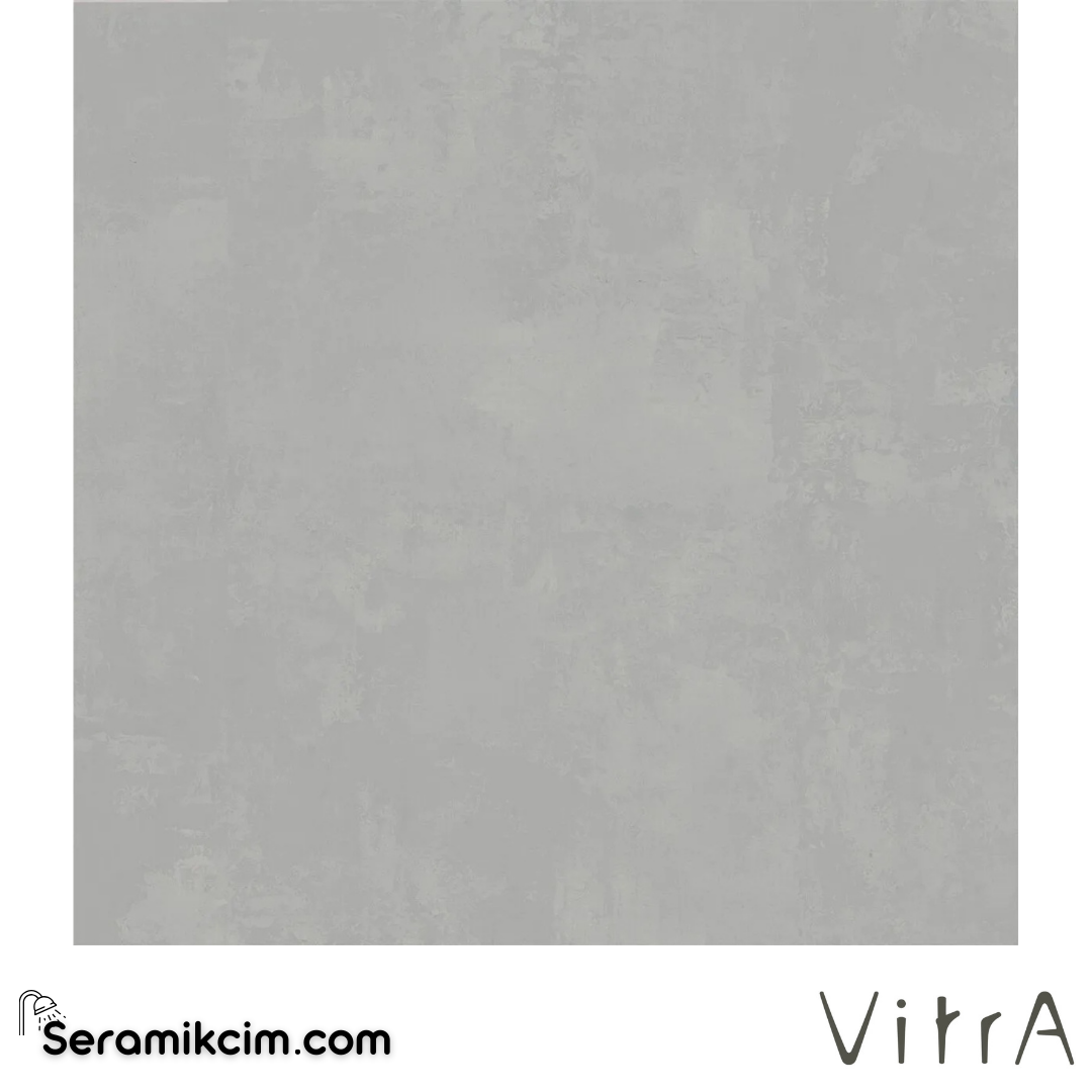 VitrA 45X45 Cementart Koyu Gri R10B 8Mm Nr K95753200001VTET - K95753200001VTET