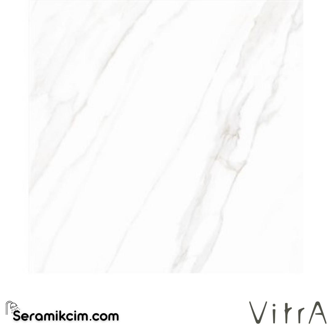 Vitra 45X45 Marmori Calacatta Beyaz Mat K94969000001VTE0 - K94969000001VTE0